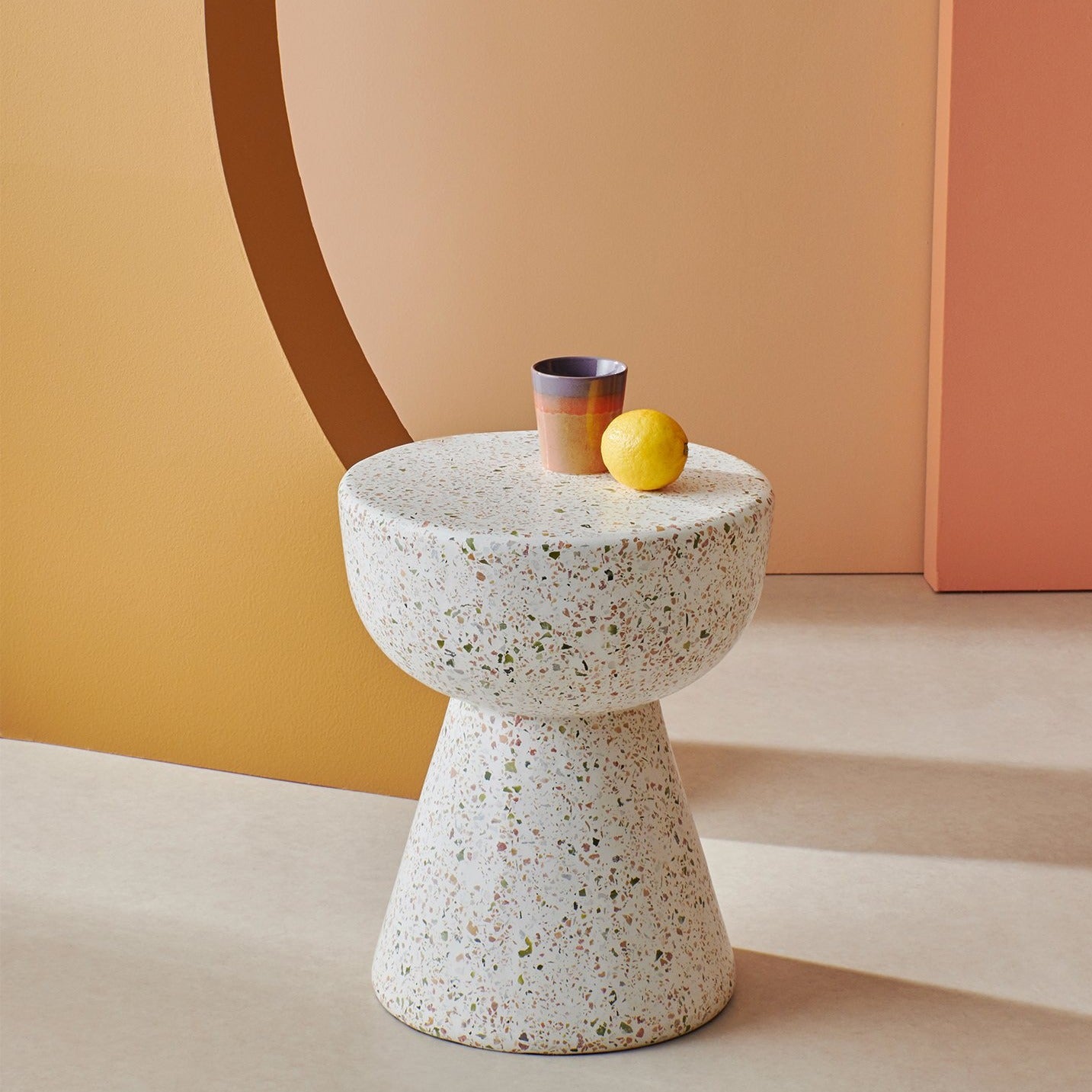 Terrazzo accent table