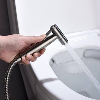 matrix decor Modern Single-Function Dual-Mount Handheld Bidet Sprayer in Stainless Steel MD-AL33401NC