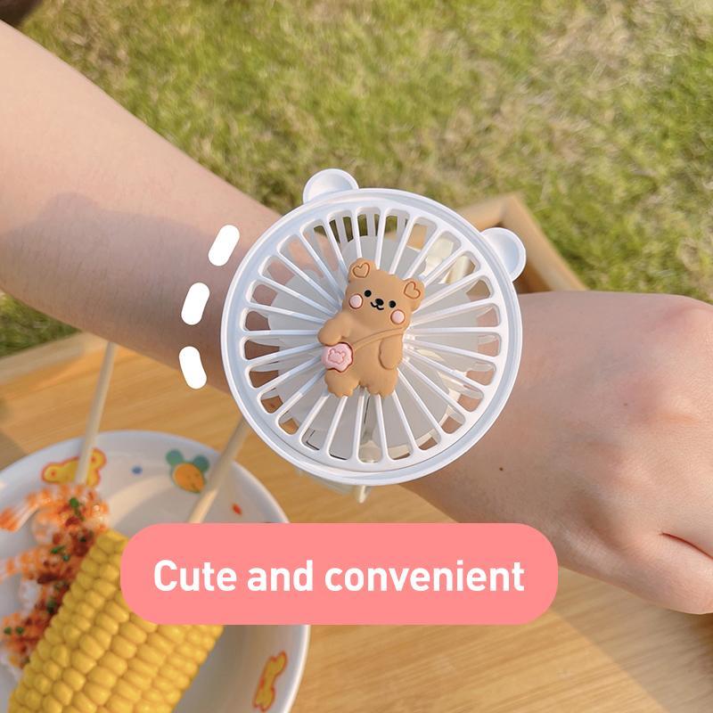 Cute Bear Hand-Held Fan