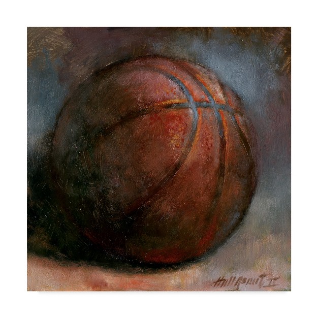 Trademark Fine Art hall Groat Ii x27 basketball x27 Canvas Art