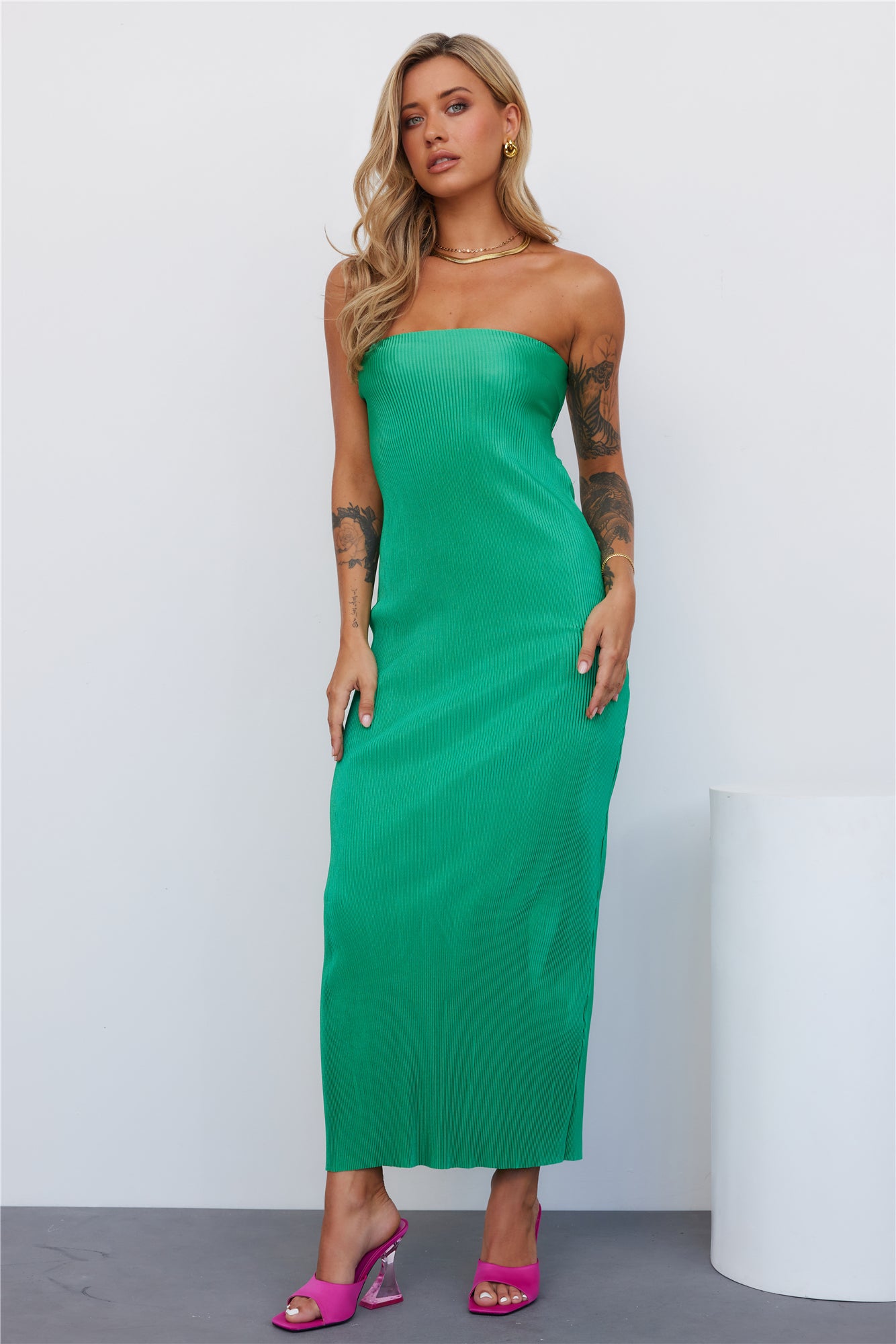 What You Need Maxi Dress Green