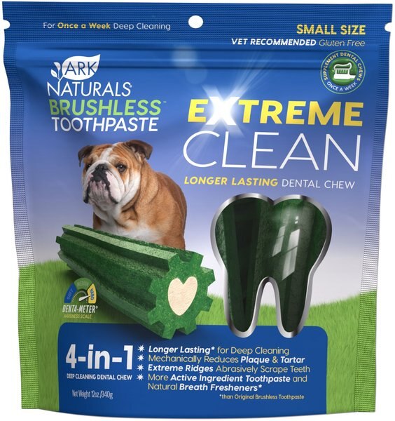 Ark Naturals Extreme Clean Brushless Dog Toothpaste， Small， 12-oz bag