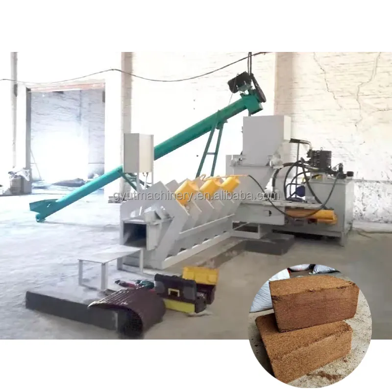 Factory supply 5kg Coco peat baler machine horizontal coco peat compress baler machine on Sale