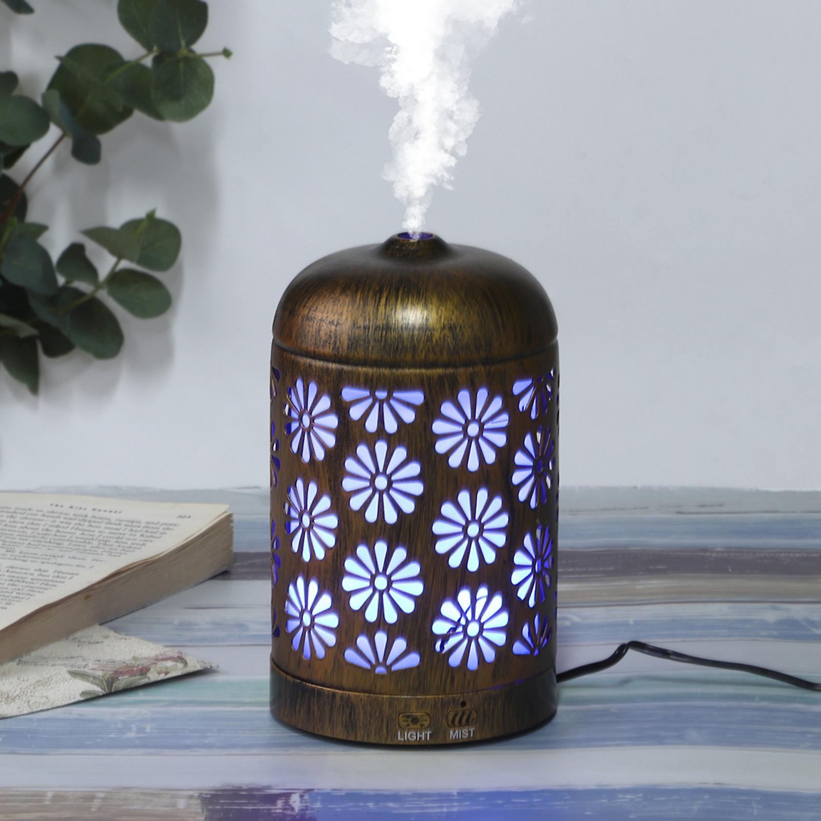 Essential Oil Diffuser Humidifier Ultrasonic Aromatherapy Diffuser With Color Changing Night Light 110-240veu Plug