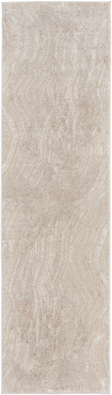 Calvin Klein Irradiant Silver Grey Modern Rug