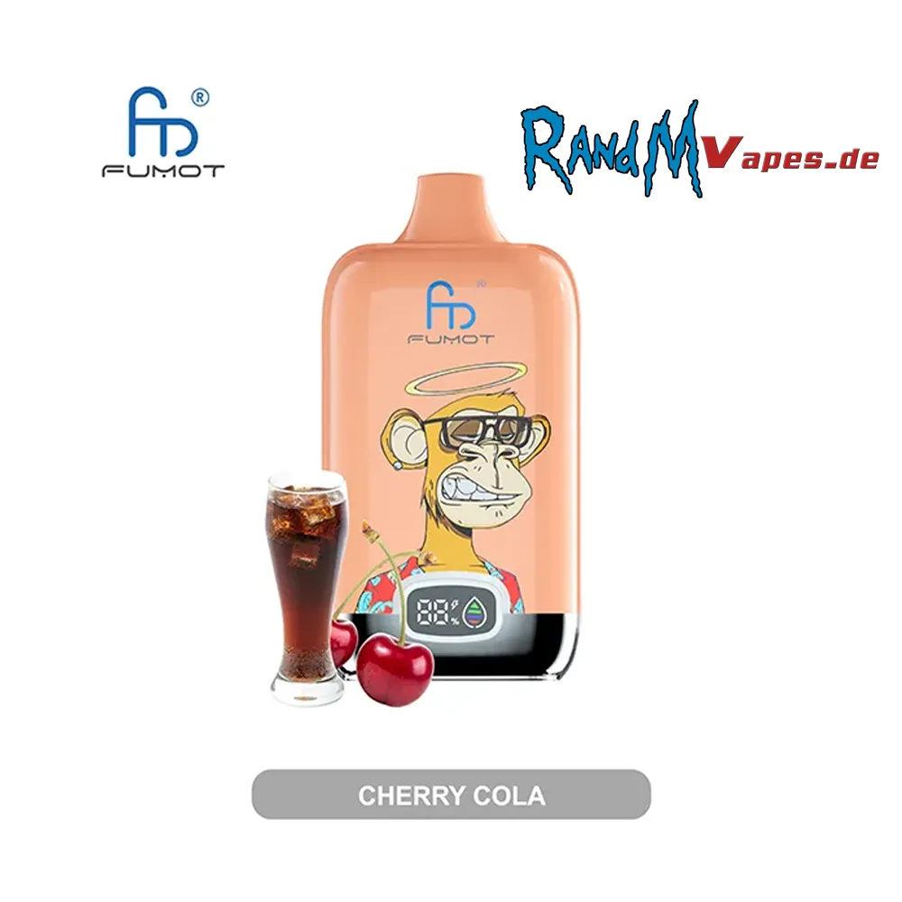 Fumot Tornado Digital Box 12000 Puffs - Cherry-Cola