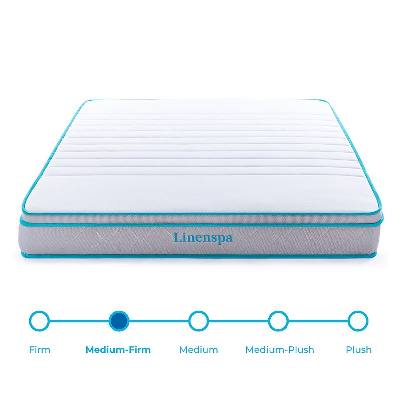 Linenspa Signature 8-in. Memory Foam Hybrid Mattress