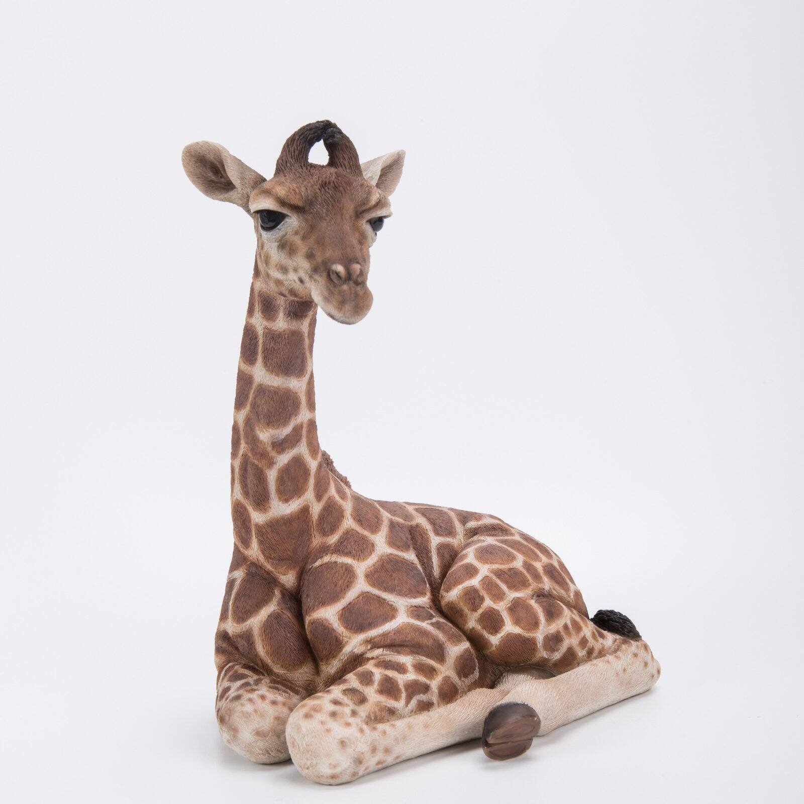 Hi-Line Gift 7" Giraffe Laying Down Garden Statue