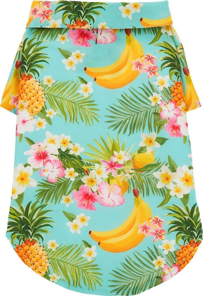 Frisco Pineapple Hawaiian Camp Dog and Cat Shirt