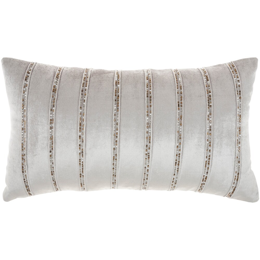 Mina Victory Sofia Striped Throw Pillow   ( 12\