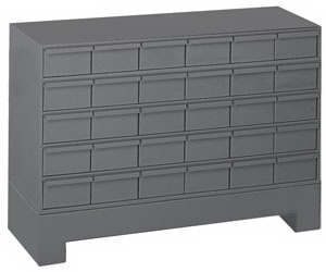 Durham 027 95 Drawer Cabinet Systems with 3 1/2 H...