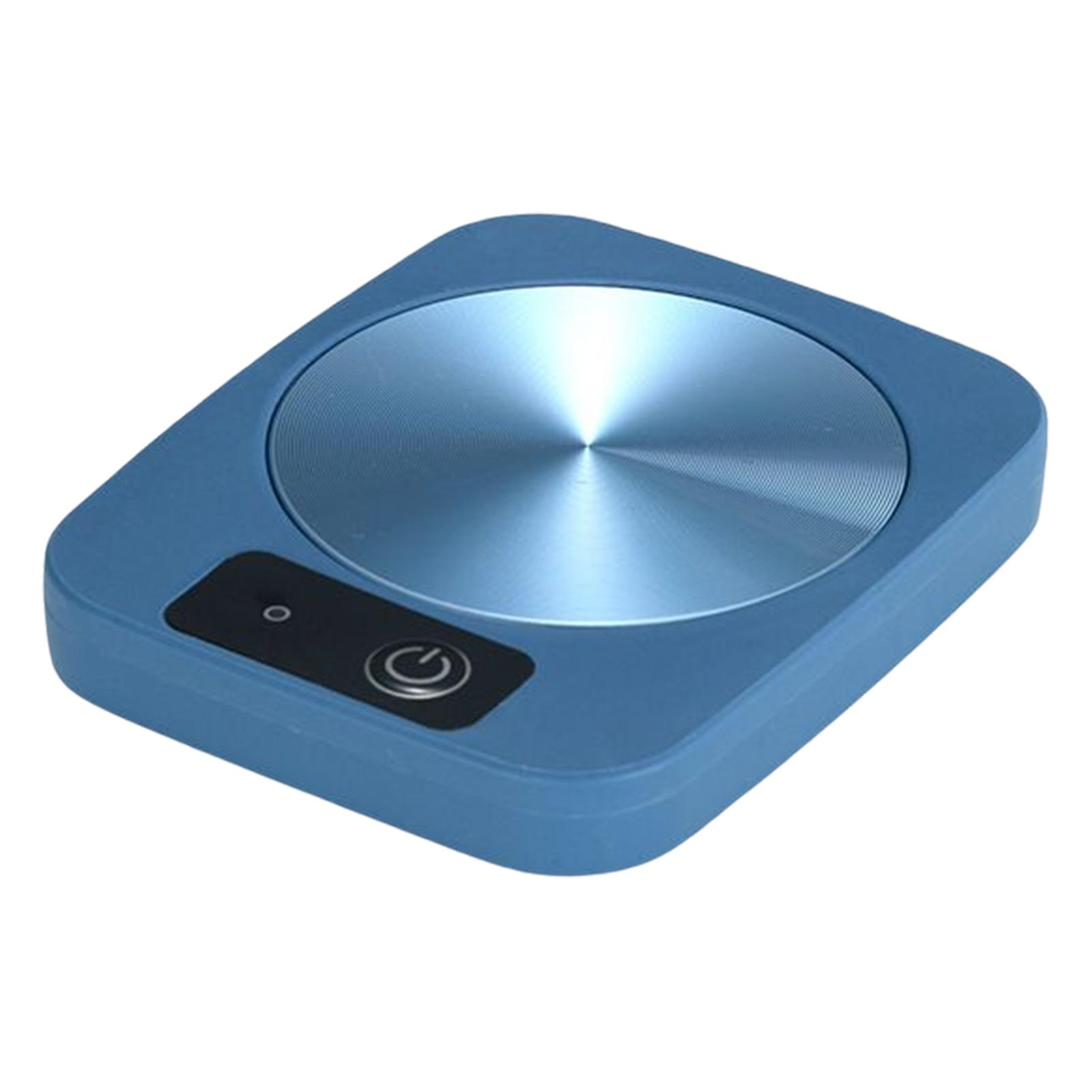 Electric Coffee Warmer Drinks Milk Heating Tray Thermal Coasters Warmer Coaster for Tea Desk Home