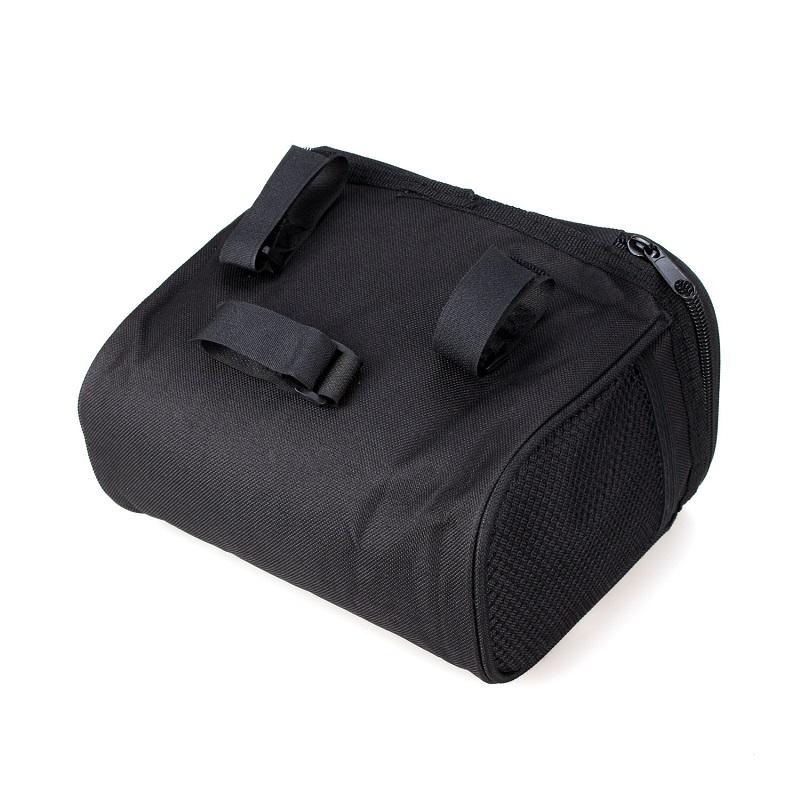 Multifunctional Bike frame handlebar storage bag with reflective strip and waterproof compartment for phone