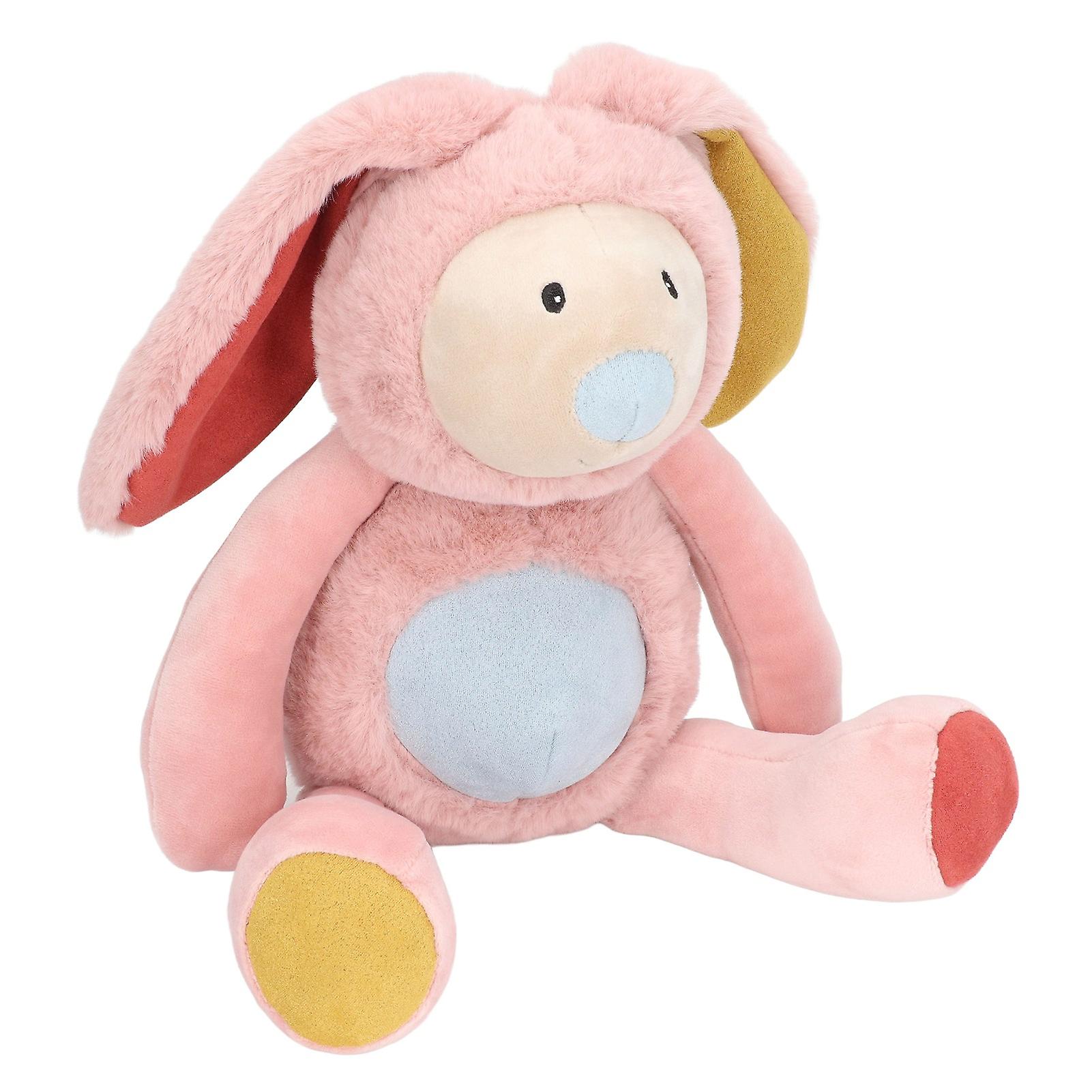 Plush Animal Toy Soft Washable Cute Kids Gift Stuffed Toy for Boys Girls Birthday Christmas Rabbit 38x19x11cm