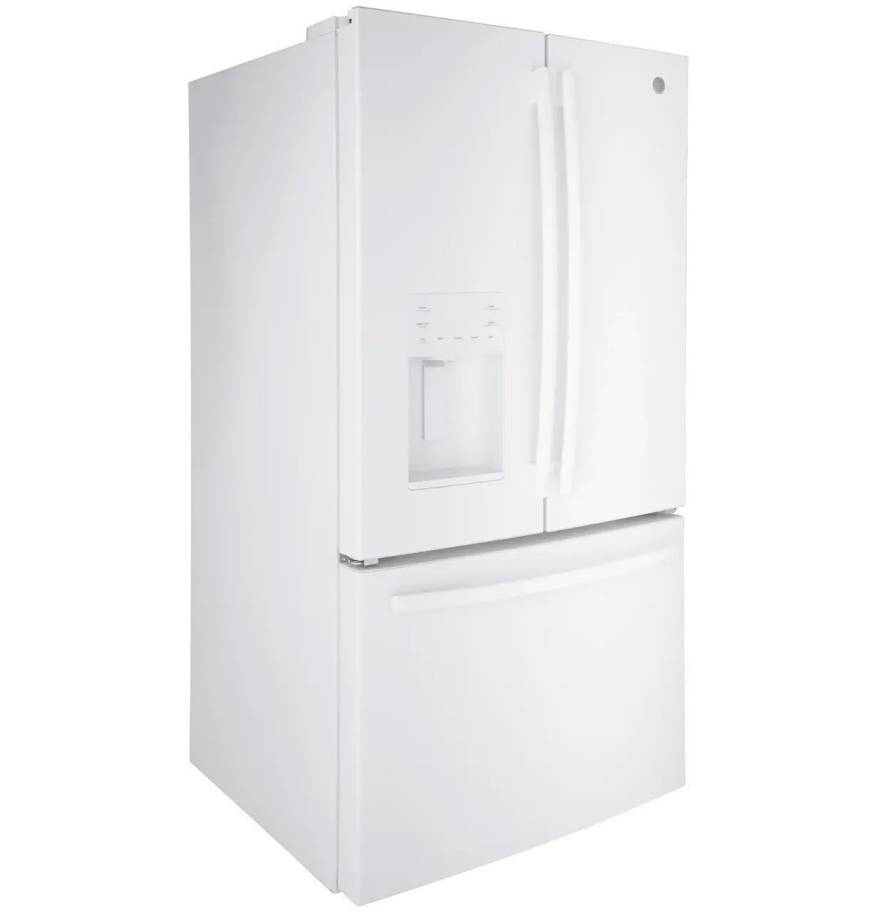 GE 25.6 cu ft French Door Refrigerator - White