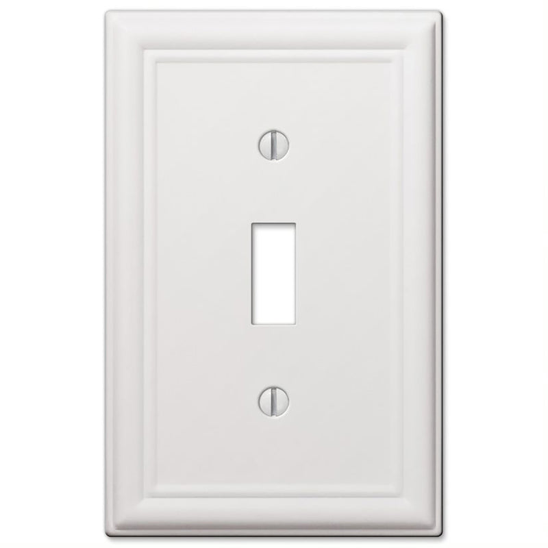 WALLPLATE CHELSEA 1T WHT