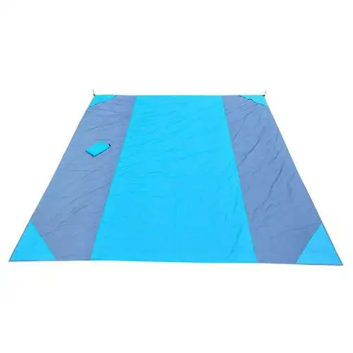 AJOTEQPT Waterproof Lightweight Extra Large Picnic Blanket Camping Outdoor 3x2.8m Oversized Beach Mat