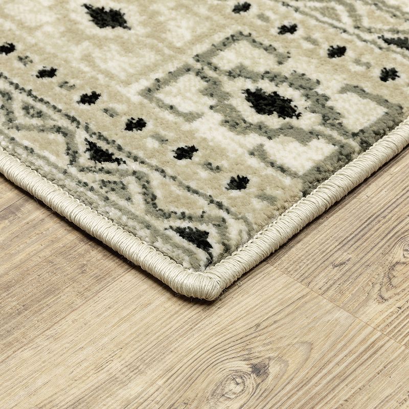 StyleHaven Genova Tribal Medallions Area Rug