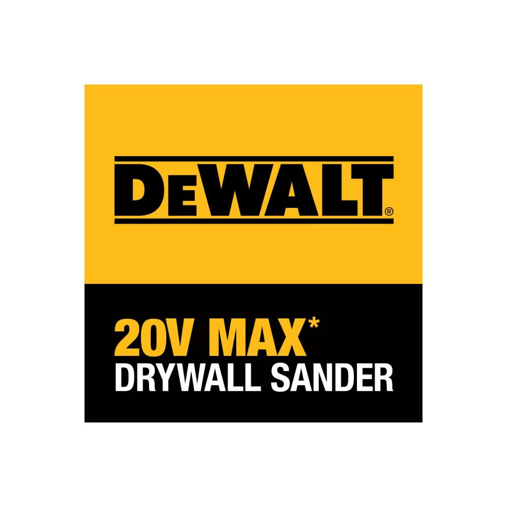 20V MAX  Cordless Drywall Sander ;