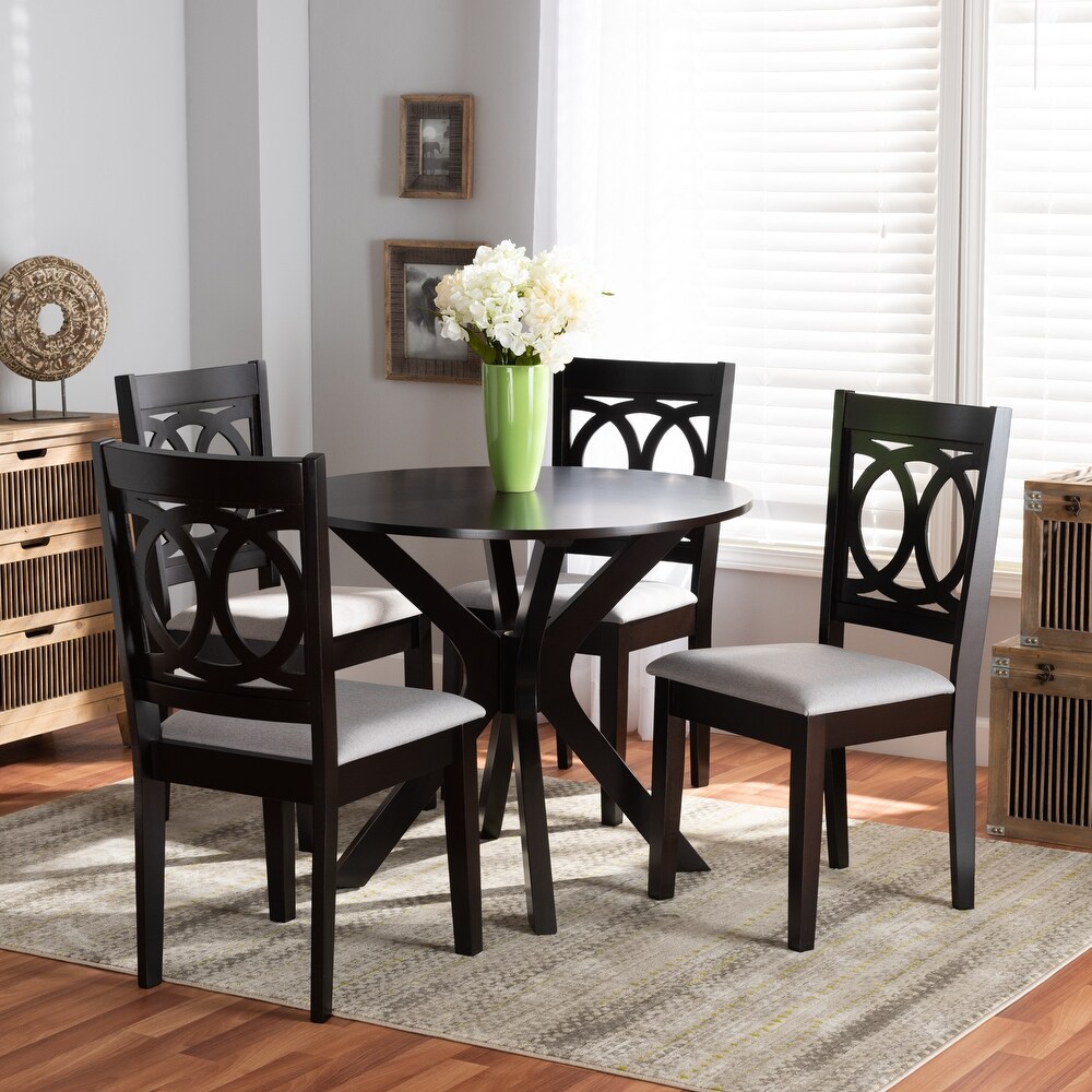 Sanne Modern and Contemporary 5 piece Dining Set