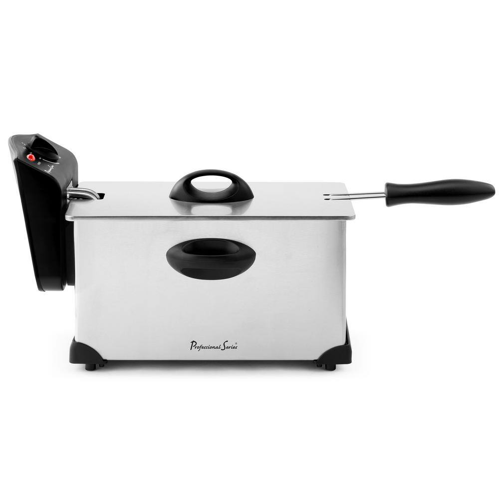 Continental Professional Series 3 qt. Stainless Steel Deep Fryer PS75911