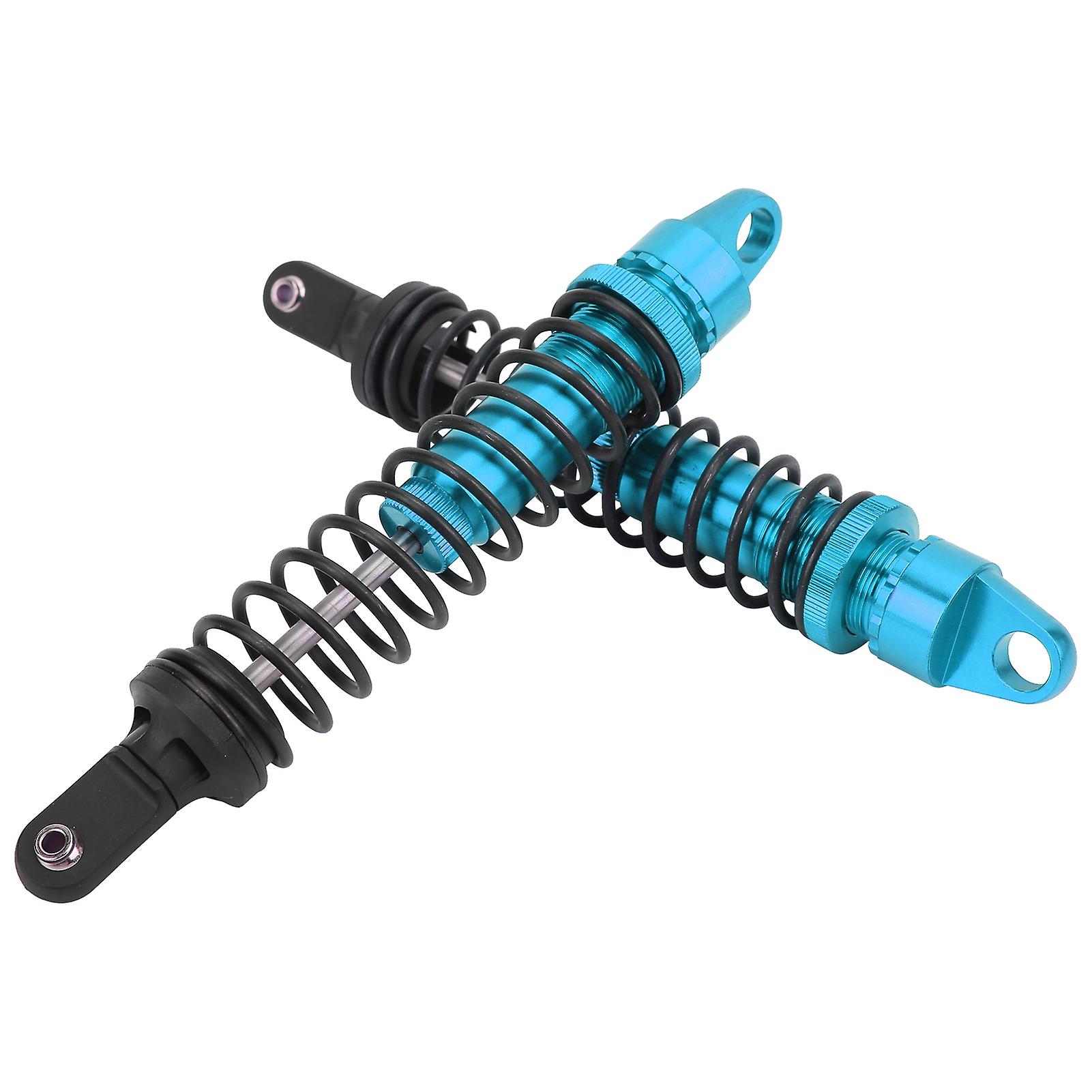 2pcs 188mm Rc Aluminium Shock Absorber Damper For Hsp 94050 1/5 Rc Gasoline Offroad Carsblue