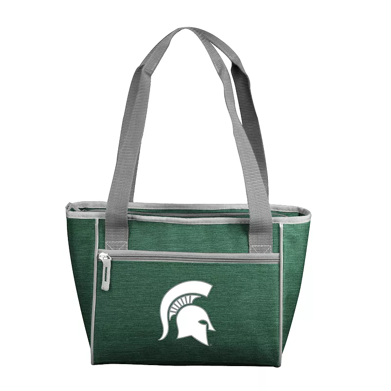 NCAA Michigan State Spartans Crosshatch 16-Can Cooler Tote