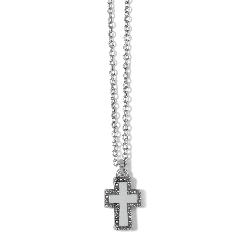 Brighton  Dazzling Cross Petite Necklace