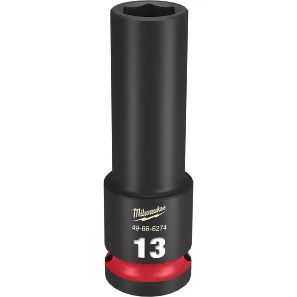 Milwaukee 1/2 Drive 13mm Deep 6 Point Socket