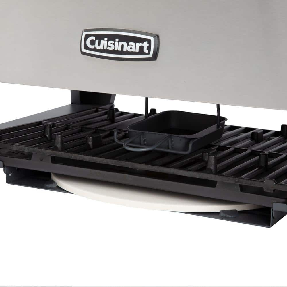 Cuisinart 3-In-1 Propane Tank Griddle and Grill Outdoor Pizza Oven CGG-403