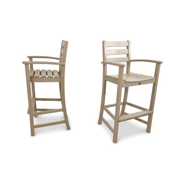 Trex Outdoor Furniture Monterey Bay 2Piece Bar Chair Set