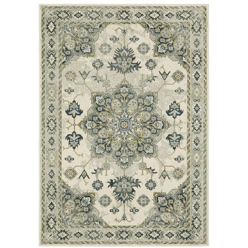 StyleHaven Bassel Center Medallion Area Rug