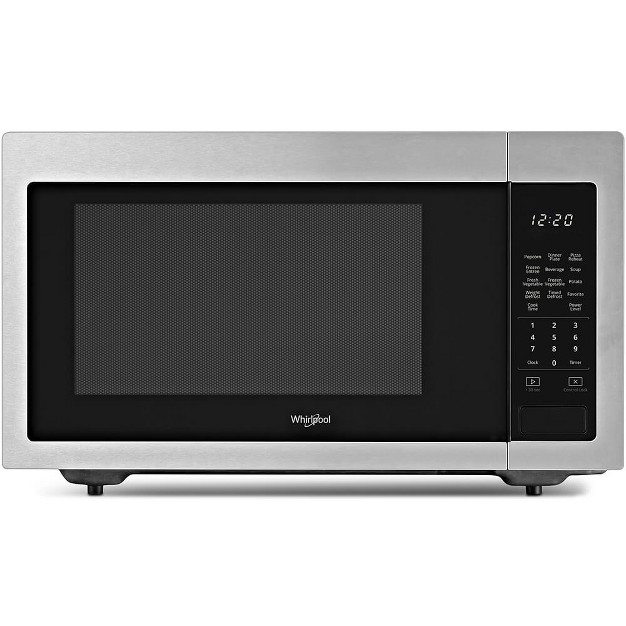 Whirlpool Wmc30516hz 1 6 Cu Ft Stainless Countertop Microwave