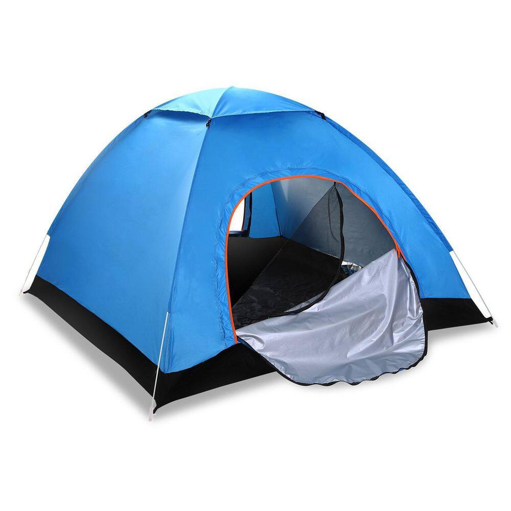 4 Persons Camping Waterproof Tent Pop Up Tent H-D0102HSHA97