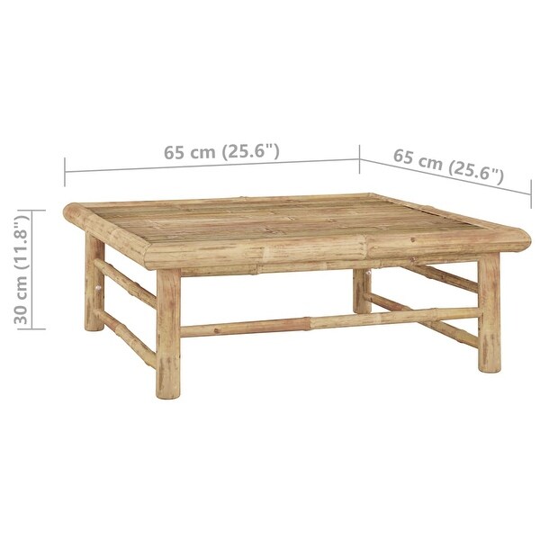 vidaXL Patio Table 25.6