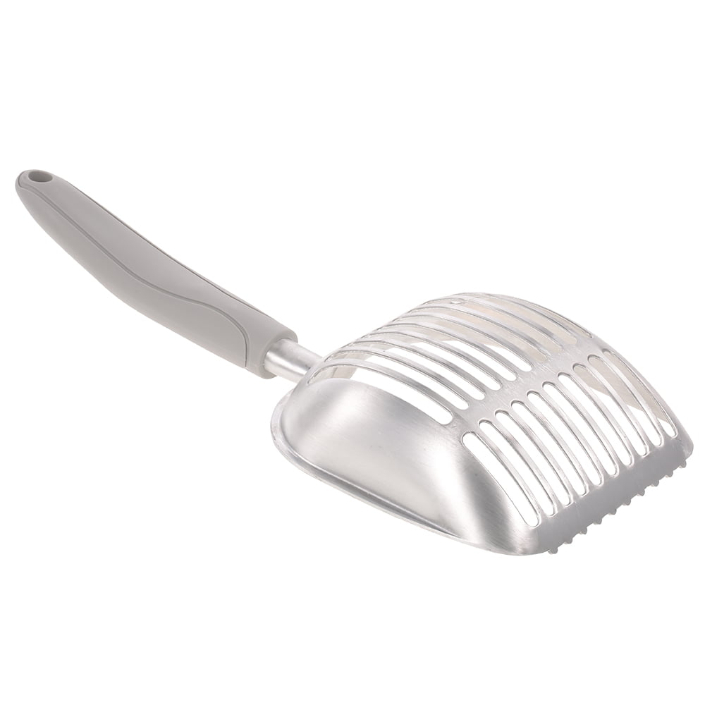 Aluminum Alloy Hollow Cat Litter Scooper Litter Shovel Sifter Pet Poop Scooper Shovel with Long Handle