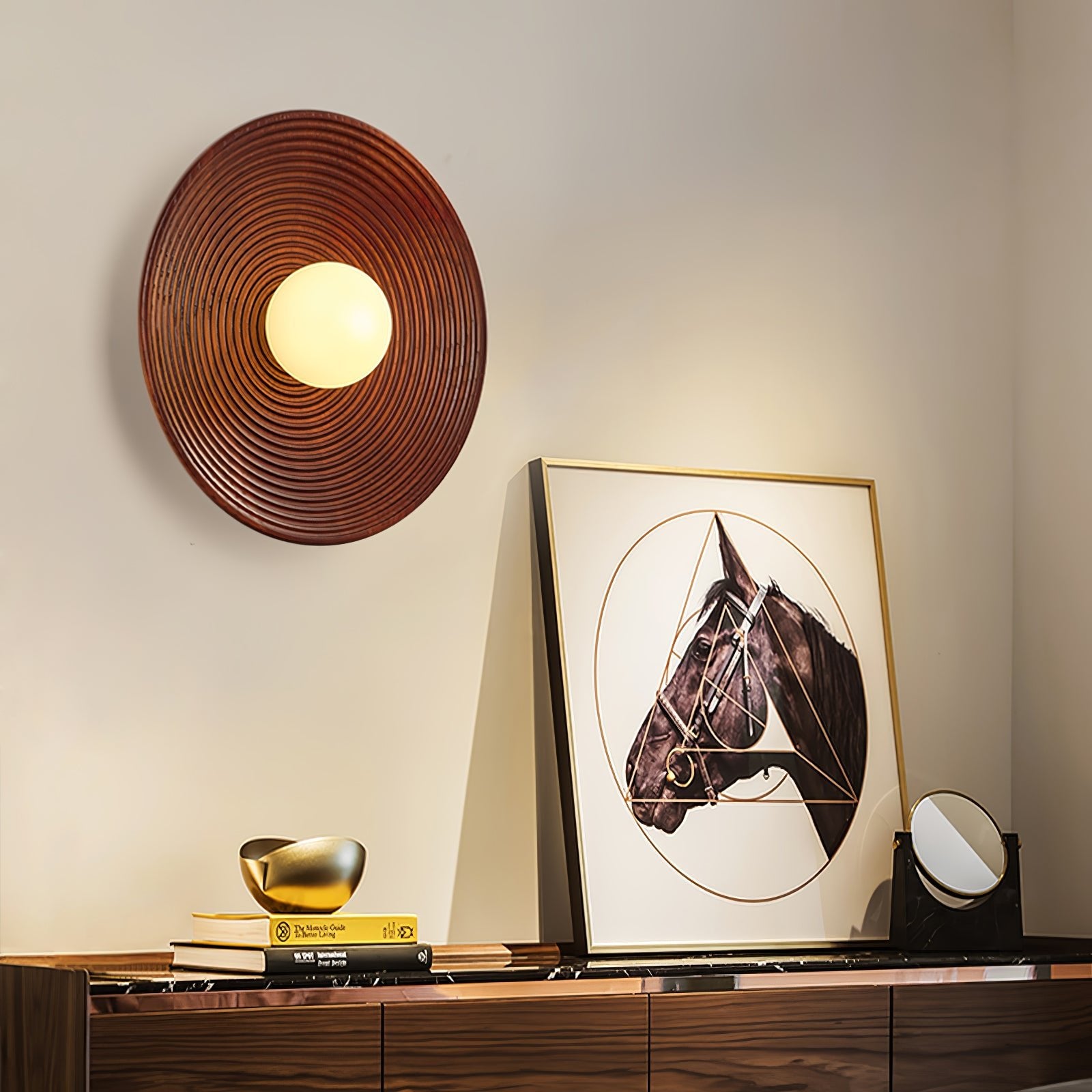 Lumina Contour Wooden Sconce