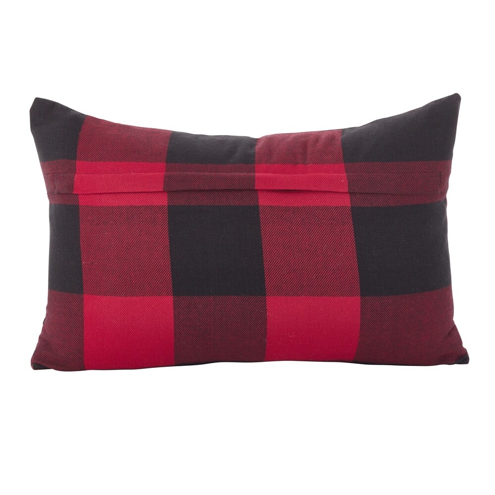 Buffalo Check Plaid Design Throw Pillow