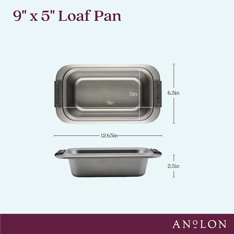 Anolon Advanced Nonstick Bakeware 9 x 5 Loaf Pan