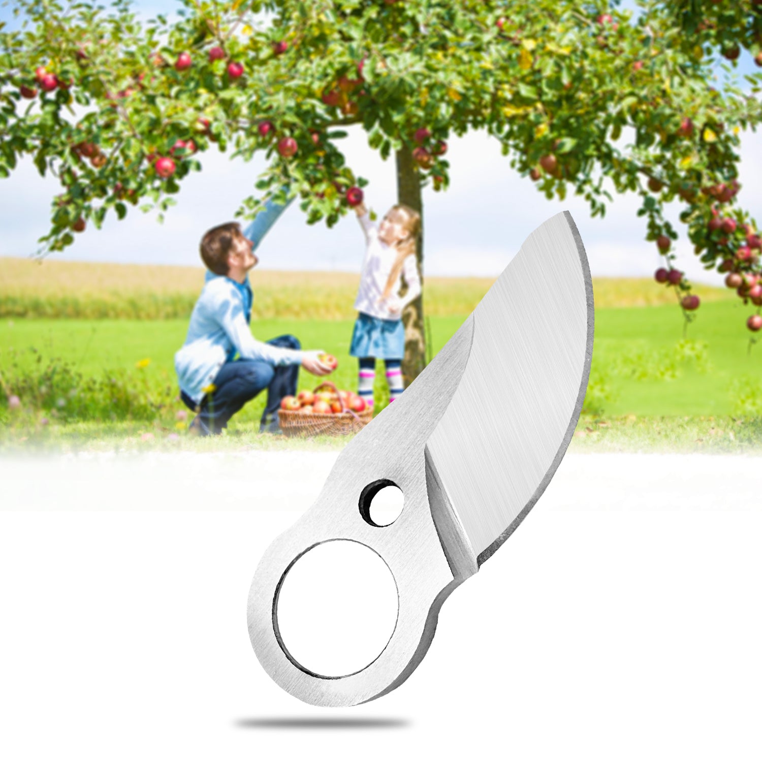 Anself SK5 Cordless Pruner Cutting -Blade 30mm Electric Pruning Shear Accessory Efficient Fruit Tree Bonsai Pruning Branches Landscaping Tool Attachment