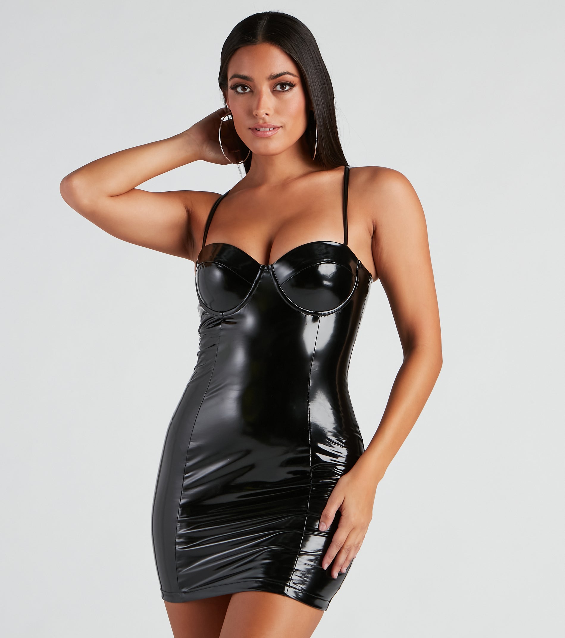 Dark Angel Latex Bustier Dress