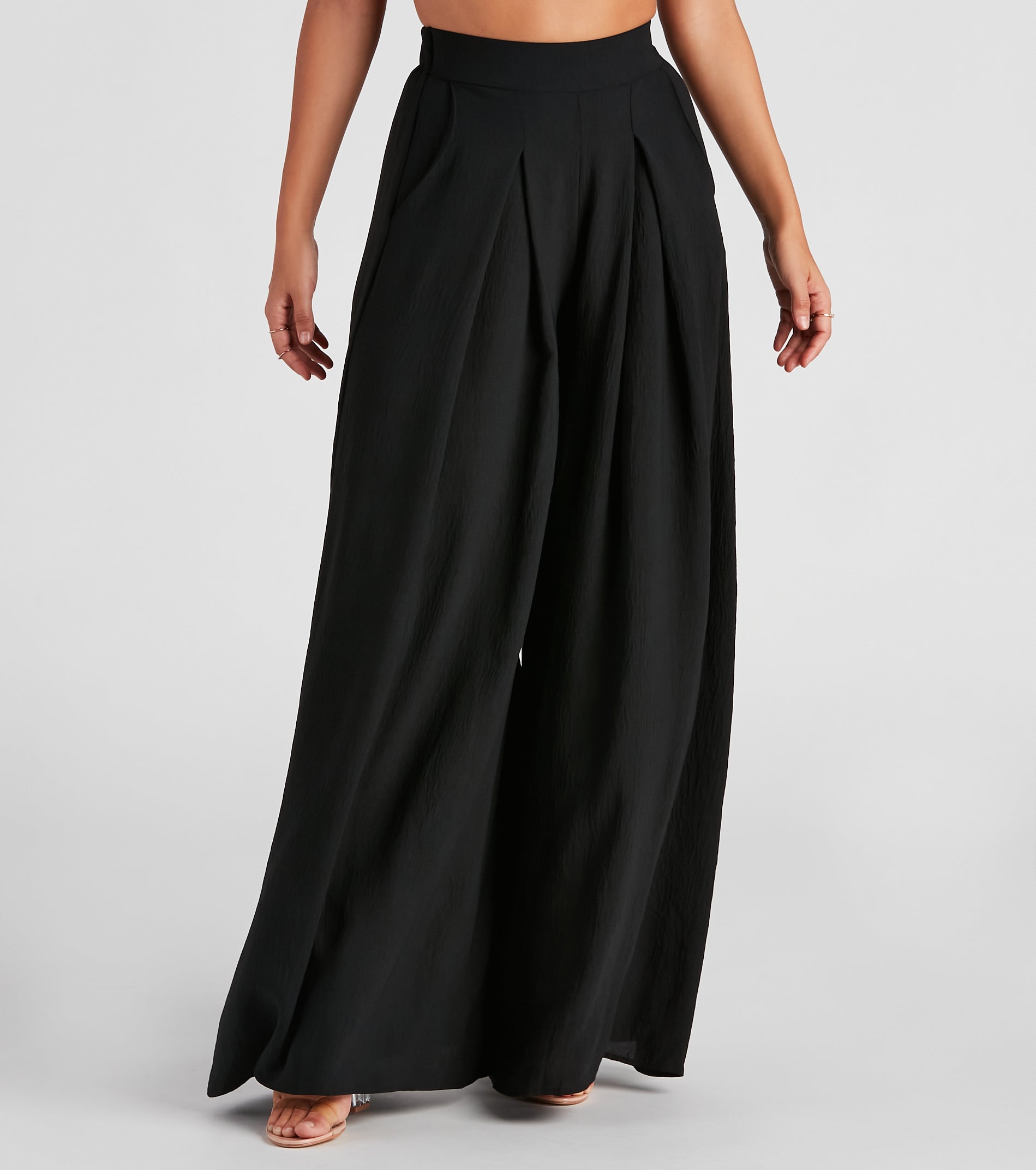 Downtown Nights Wide-Leg Pants