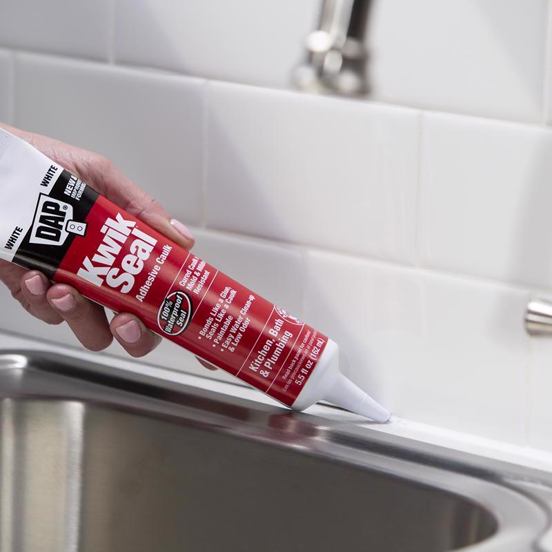 CAULK KWIKSEAL WHT 5.5OZ