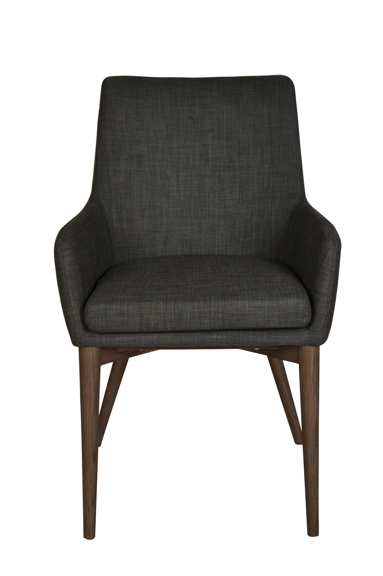 Fritz Arm Dining Chair - Dark Grey