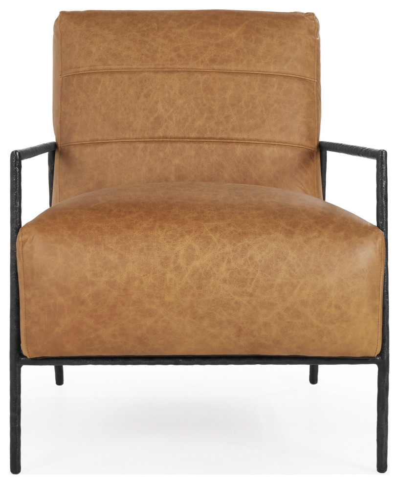 Camden Accent Chair Sahara by Kosas Home   Industrial   Armchairs And Accent Chairs   by Kosas  Houzz