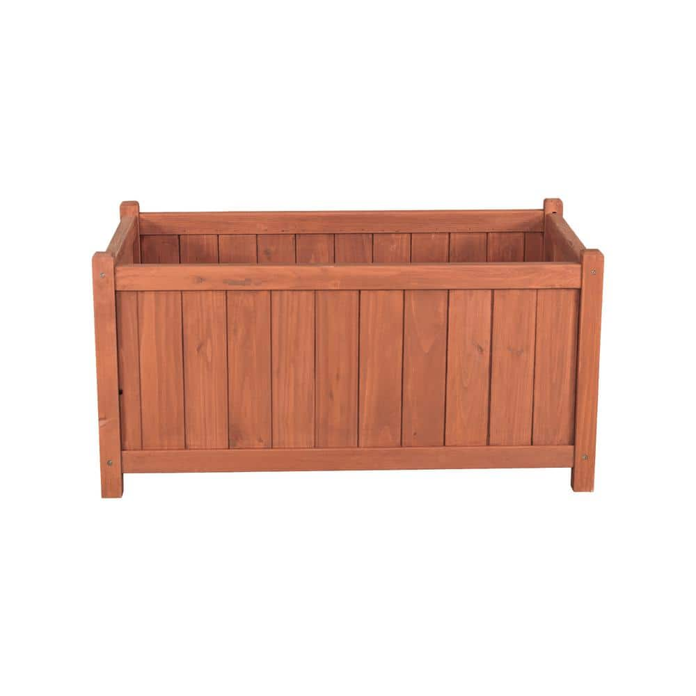 Leisure Season 32 in. x 18 in. Cedar Planter Box PB20012