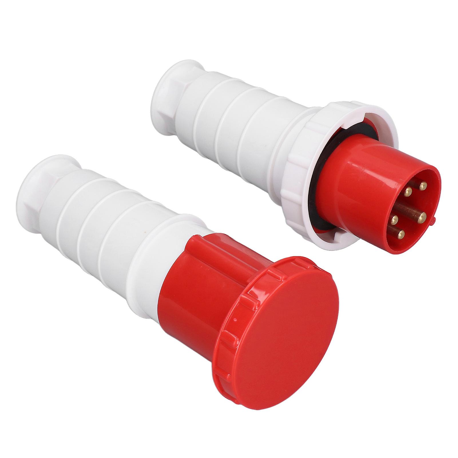 3 Phase 5 Core Waterproof Plug Socket Electric Industrial Aviation Plug Connector 380v415v~ 3p+n+e