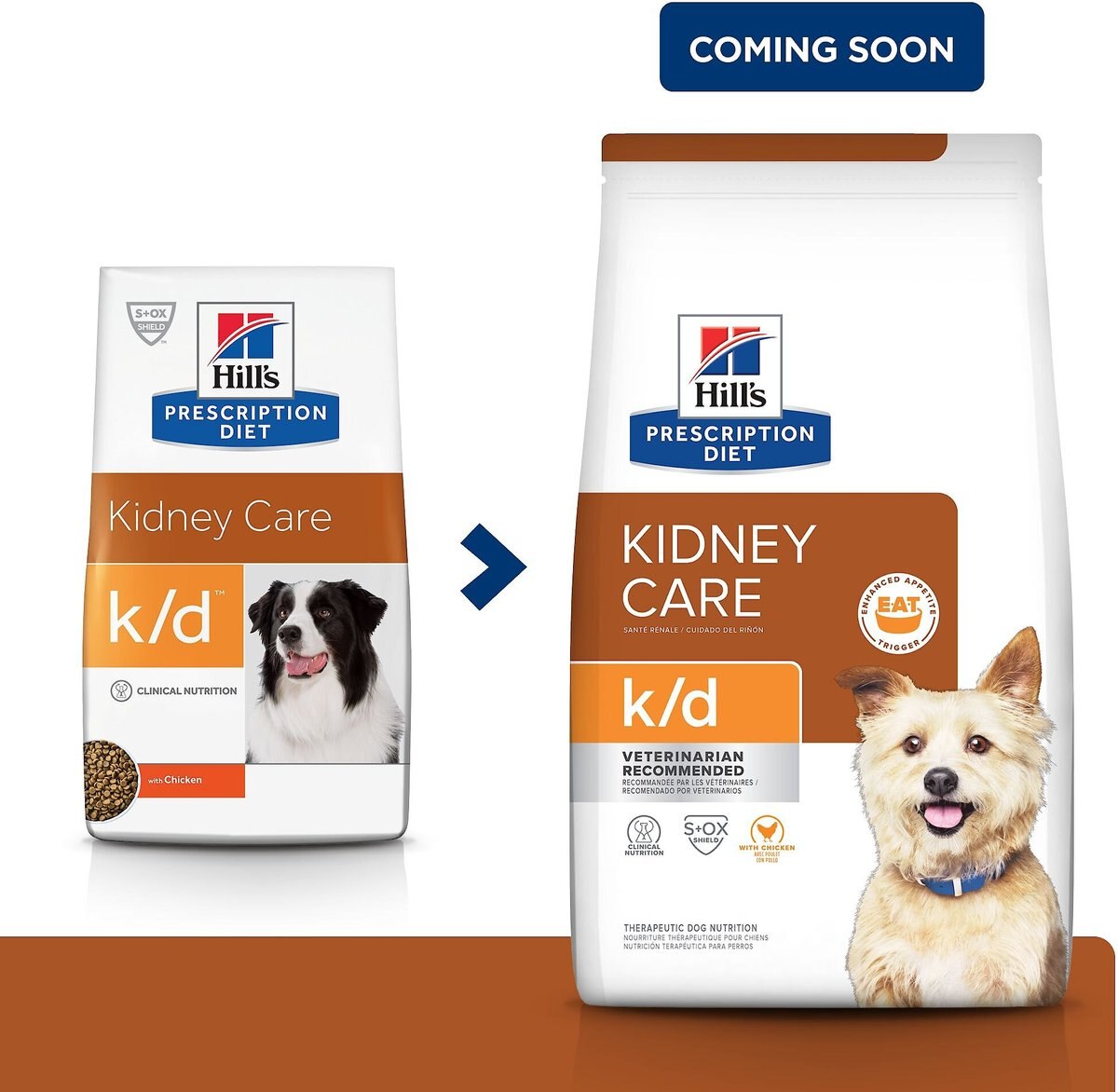 Hill's Prescription Diet k/d Kidney Care with Chicken Dry Dog Food