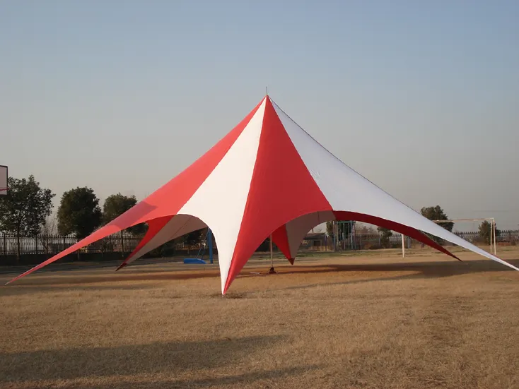 New Design Custom Star Shelter Spider Star Shade Pole tent