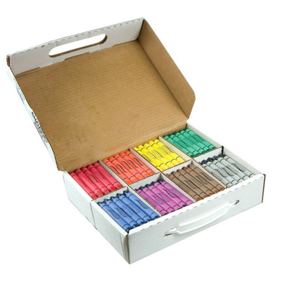 Prang DIX32341 Prang Crayons Large Master Pack  25...